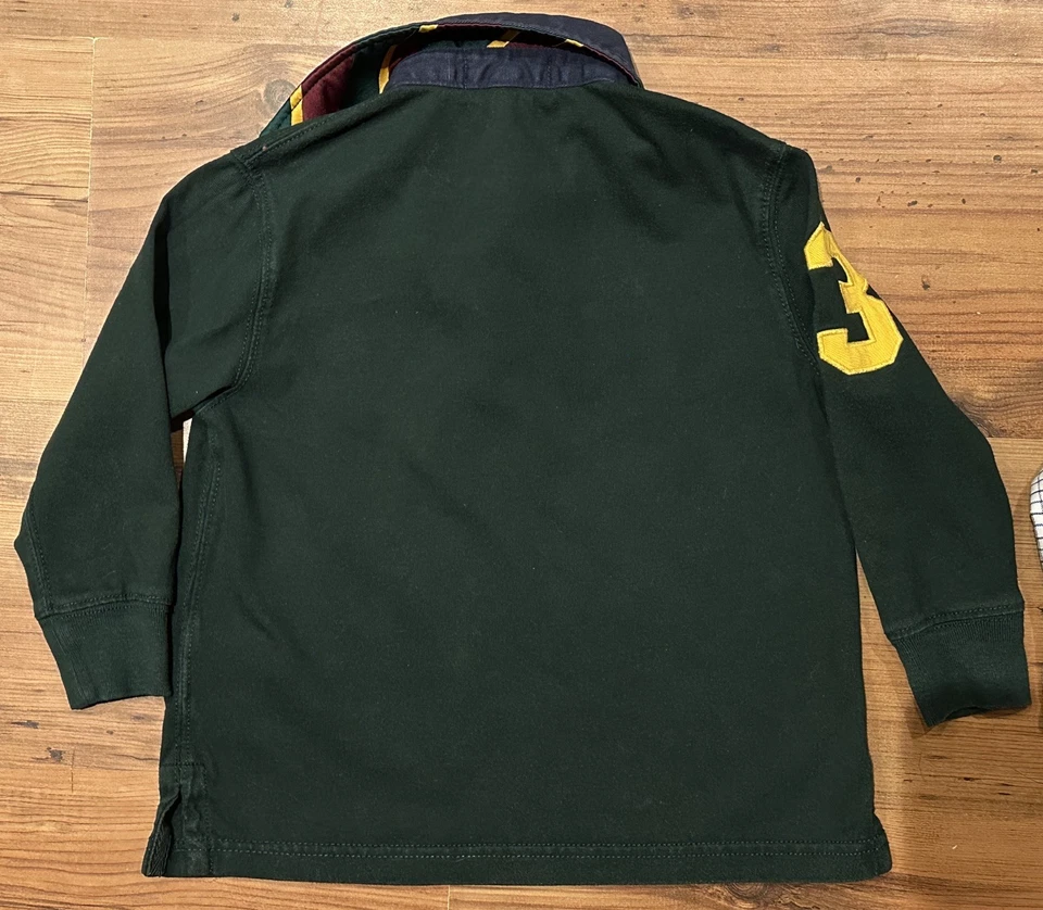 Lot of 2 Polo Ralph Lauren Toddler long sleeve shirts, size 2t/24m  - Image 4 of 4