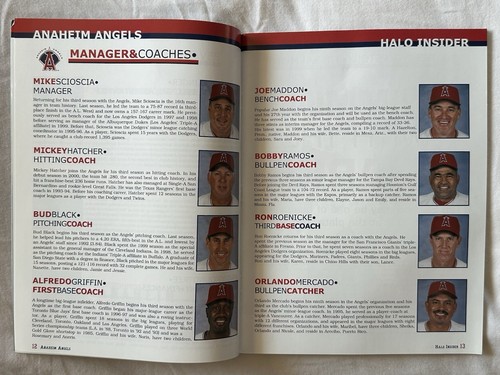 HALO INSIDER OFFICIAL PUBLICATION OF THE ANAHEIM ANGELS TIM SALMON COVER 06/2002 - Picture 5 of 14