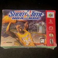 Nintendo 64 NBA Show Time NBA on NBC Factory Sealed