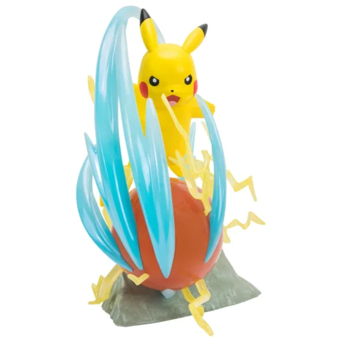 Pokemon Pikachu 13" Deluxe Collector Statue Jazwares Select Wave 2 NEW - Image 3 of 4