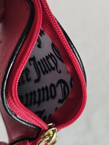 Juicy Couture Rot Herz Mini Geldbörse - Bild 5 von 5