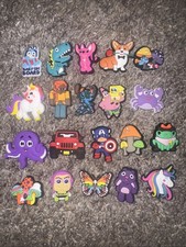  8 20pc Random Mix Croc Charms.