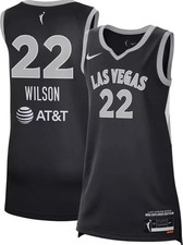Nike A'ja Wilson WNBA Las Vegas Aces Adult Large #22 Explorer Jersey Authentic