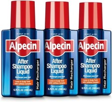 Alpecin After Shampoo Caffeine Liquid 6.76 fl oz Pack Fl Oz of 3 
