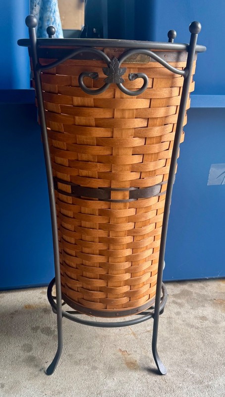 Longaberger JW Collection 1994 Umbrella Basket