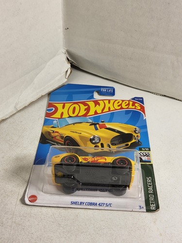 2022 Hot Wheels Retro Racers 9/10 - SHELBY COBRA 427 S/C - 152/250 - HCX48 - Picture 3 of 12