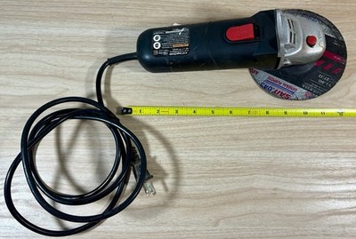 Drill Master 60625 4 1/2'' Angle Grinder 4.3 Amp 11k Rpm  Electric Corded (G)