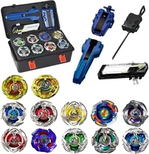 BX Bey Battling Set, BX Tops Burst Blade Combat Battling Game Set, X Spinning...