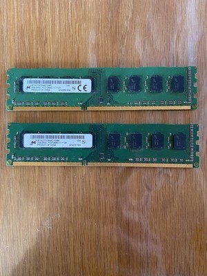 8 GB DDR3 RAM Kit (2×4 GB)   SK hynix PC3L 12800U   1600 MHz   Low Voltage