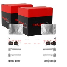 2x METZGER FÜHRUNGSHÜLSEN-SATZ BREMSSATTEL VORNE passend für ABARTH 124 FIAT 124