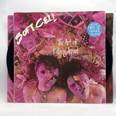 Soft Cell - The Art Of Falling Apart - 1983 UK 1st Press + 12 (NM-) HYPE Sticker