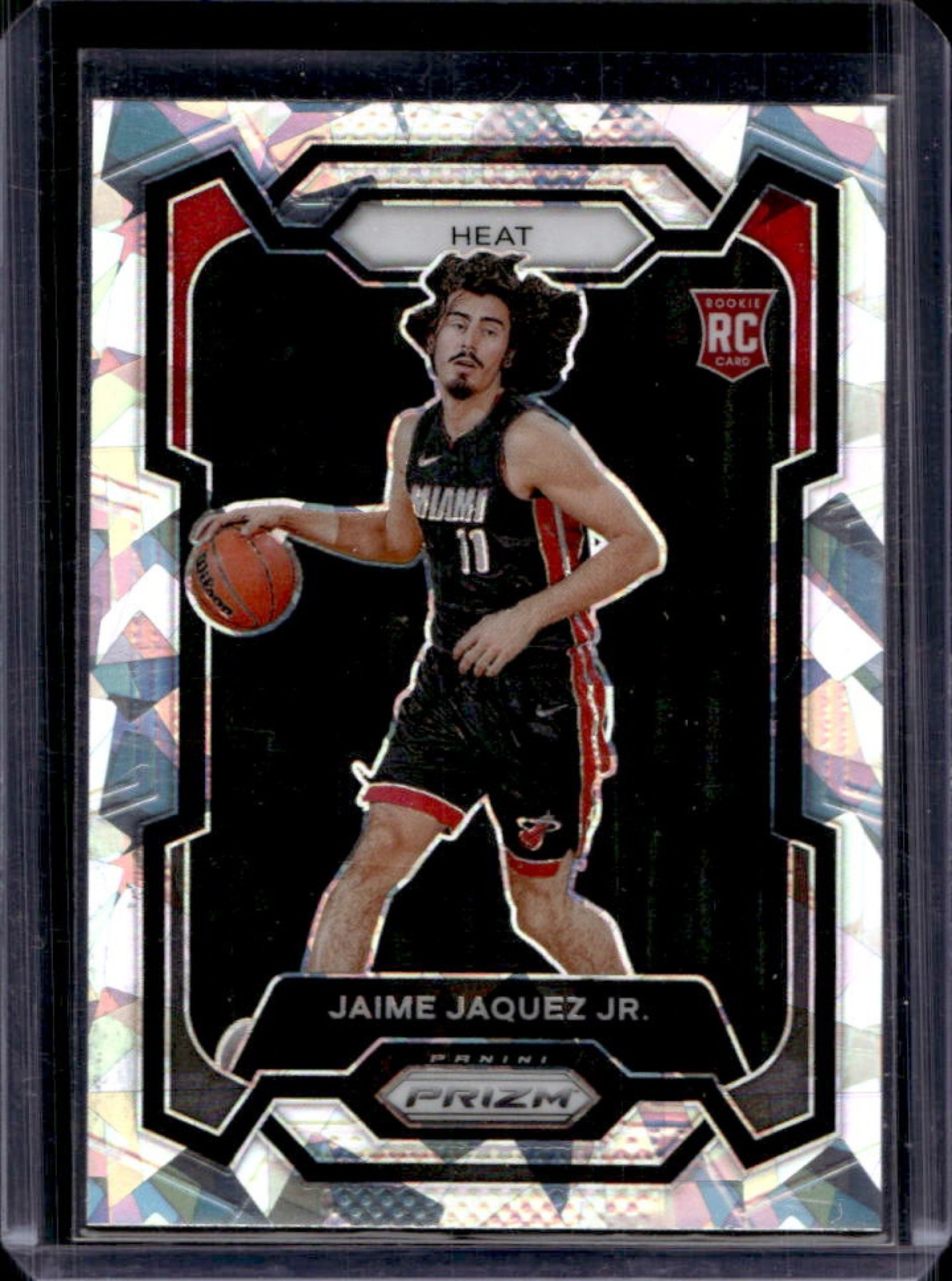 2023-24 Prizm Jaime Jaquez Jr. RC Prizm Ice Rookie #137 Heat