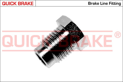 QUICK BRAKE Überwurfschraube N M12x1,25