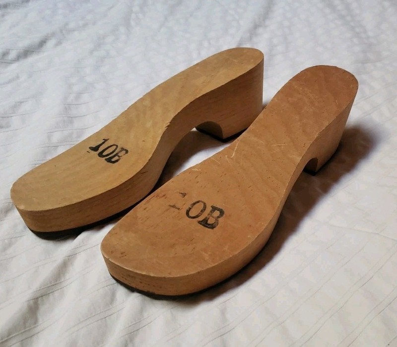 Shoe Cobler Base Wood Heel Womens 10B Craft
