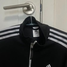 Adidas Black Track Top, Size 100, Lightly Used