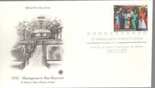 2005 First Day of Issue - Black Heritage - Montgomery Bus Boycott - PCS