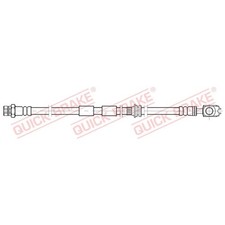 2x Quick Brake Bremsschlauch vorne 5QM611701B 5QM611701C 58.897X