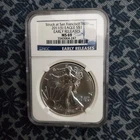 2011 (S) American Silver Eagle NGC MS 69 Early Releases-Struck At San Francisco