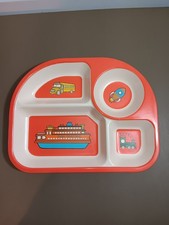 Jane Foster Divided Plate 4-Section Baby Feeding Plate Staten Island Ferry