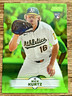 2025 Topps Stadium Club Baseball Nick Kurtz Lime Green Foil Rookie Card #9 RC