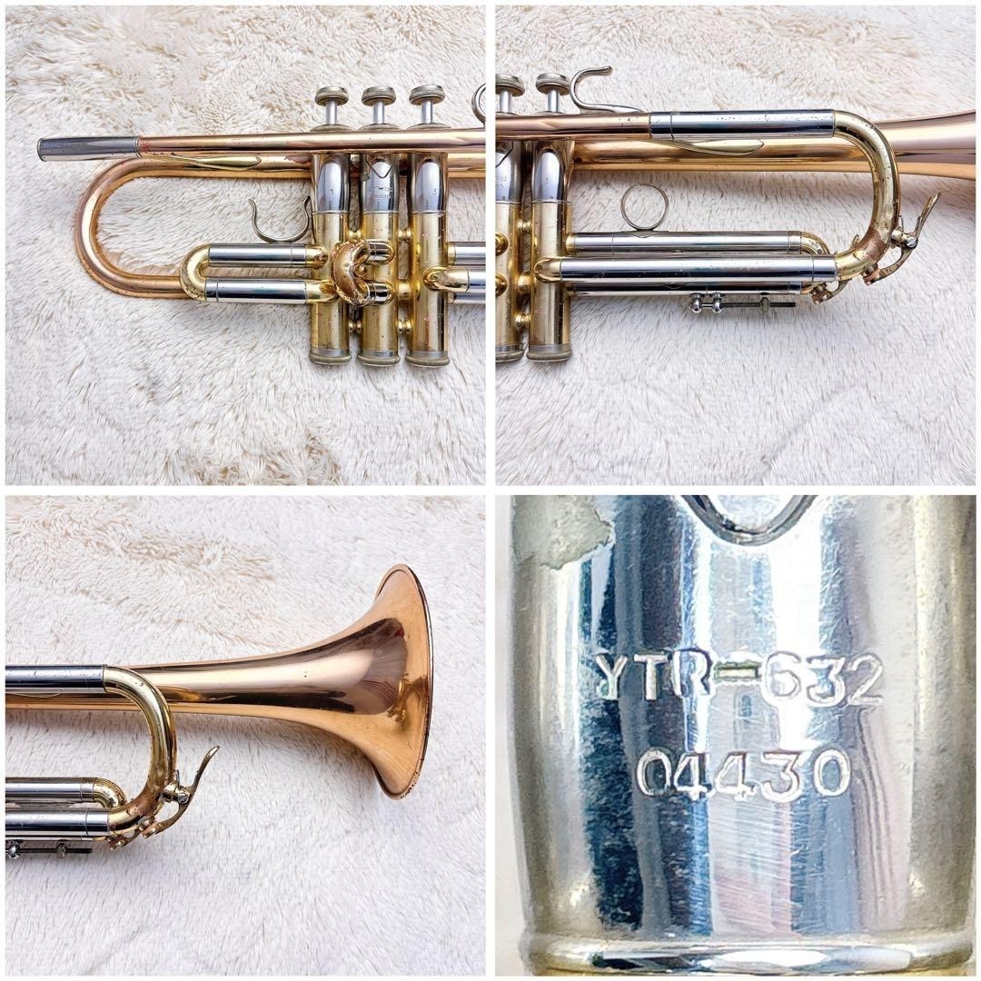 YAMAHA YTR-632 Trumpet Bb Maintained Ready to play w/ Case
