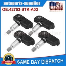 Set Of 4 TPMS Tire Pressure Sensor 42753-STK-A04 for   Pilot Acura RDX   #W8