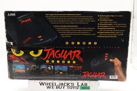 Jaguar 64-Bit Interactive Multimedia System WORKS 2000 Atari Video Game System