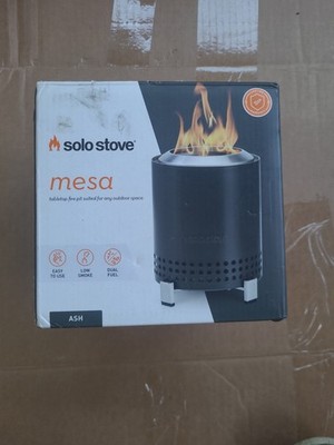 Solo Stove Mesa Tabletop Fire Pit Ash Smokeless Portable Outdoor Patio NEW
