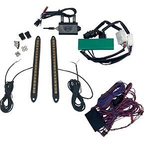 CUSTOM DYNAMICS CD-SXS-TA Front & Rear Amber LED Turn Signal Kit