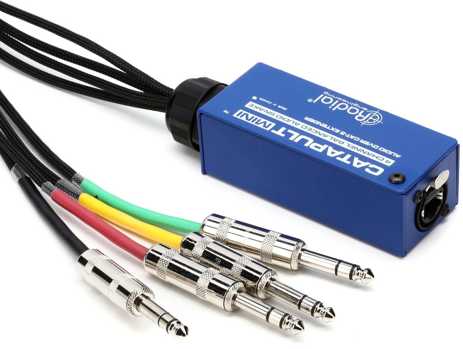 Радиальная катапульта MINI TRS Cat 5 Audio Snake