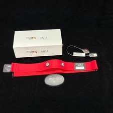 My Zone MZ-Switch Fitness Tracker - Black/Red- Open Box New