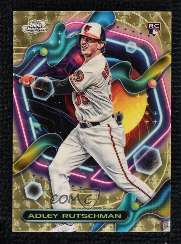 2023 Topps Cosmic Chrome Superfractor 1/1 Adley Rutschman #35 0v33