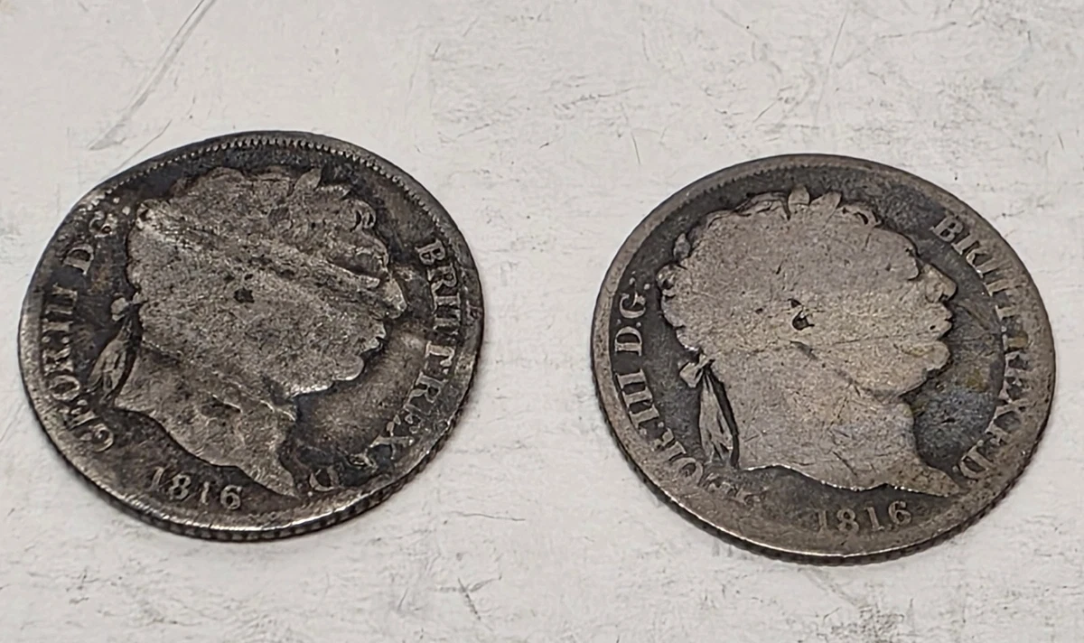 1816 Year UK Sixpences for sale | eBay