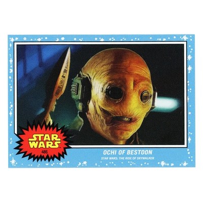 Ochi of Bestoon (Rise of Skywalker) ~ Topps Star Wars Living Set Card #486