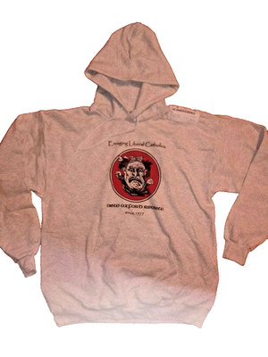 Enraging Liberal Catholics New Oxford Review Hoodie sweatshirt sz Med 38-40