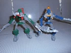 LEGO VINTAGE Vahki 8615 8616 BIONICLE set of 2 (No Discs)