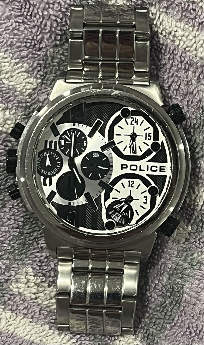 POLICE 12895J 腕時計 本体 POLICE時計 - メルカリ
