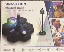 Singsation Performer Deluxe All-in-One Karaoke Party System with Bluetooth