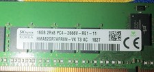 Lot of 4 SK Hynix 16GB 2Rx8 PC4-2666V ECC RDIMM RAM Memory HMA82GR7AFR8N-VK