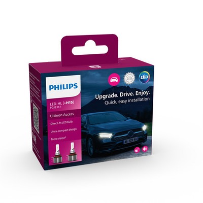 PHILIPS LED H15 ULTINON ACCESS Duo Pack