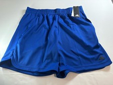 Adidas Training Men's Large Royal Blue 7" Regular Fit Axis Shorts NWT IV7887