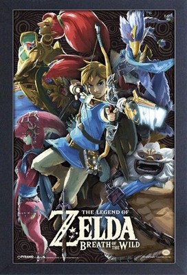 638529 Zelda Breath Of The Wild Divine Beasts Game Wall Decor Poster