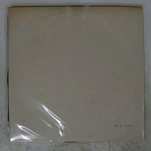 BEATLES WHITE ALBUM APPLE AP8570 Japan VINYL 2LP