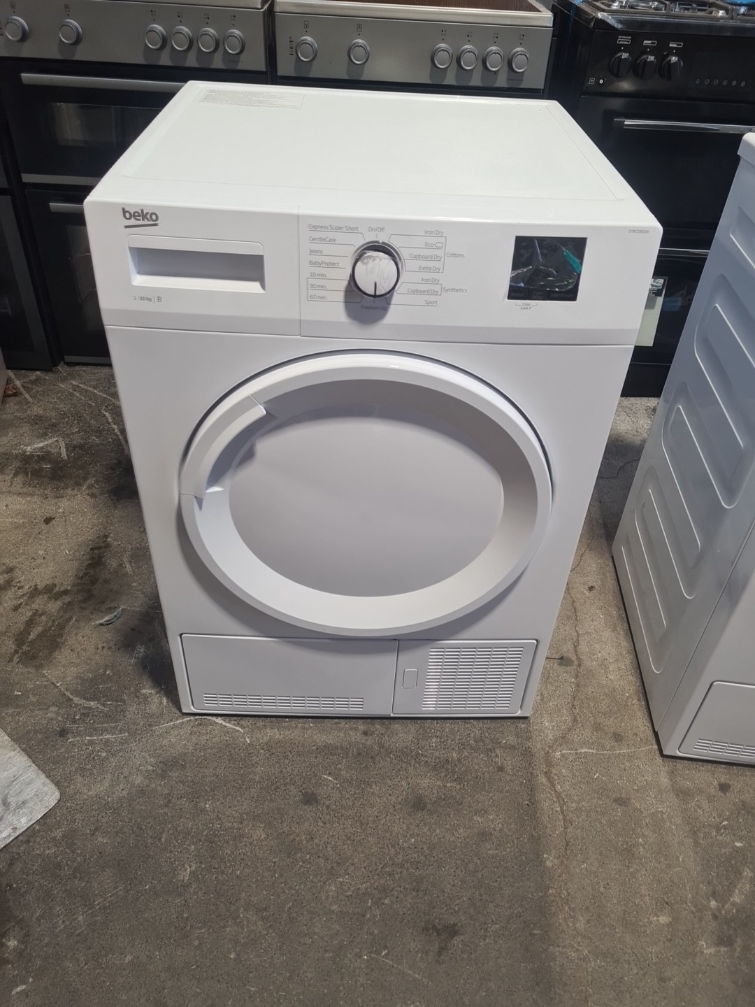 Beko DTBC10001W 10Kg Condenser Tumble Dryer White B Rated