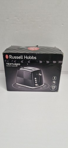Russell Hobbs 26394 Textured 2 Slice Toaster, Tactile 3D Design Bread Toaster