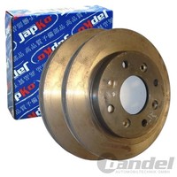 2X Japko Bremsscheiben Vorne 231Mm BelÜFtet Passend FÜR Rover Cityrover Tata