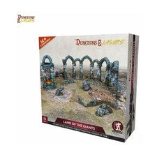 Dungeons & Lasers: Land of The Giants - 21 Piece Miniature Elements - RPG Terrai