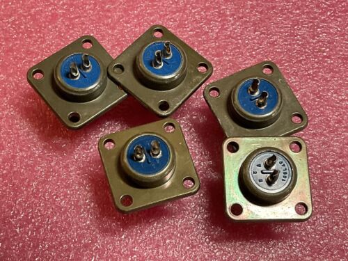 Lot Of 5 Amphenol MS3102A10SL-4P Connectors - Picture 1 of 6