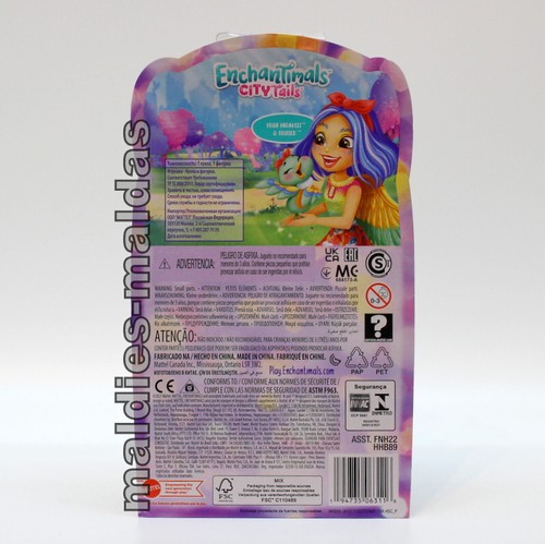 Enchantimals Prita Parakeet & Flutter City Tails HHB89  NEU/OVP Doll Puppe - Bild 6 von 6