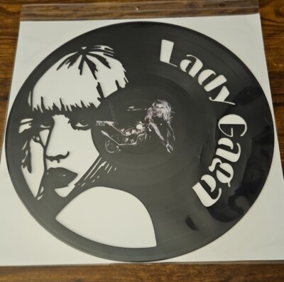★ Lady Gaga ピクチャー盤 レコード LP LADY GAGA VINYL LASER CUT RECORD ART BORN THIS WAY MACHINE